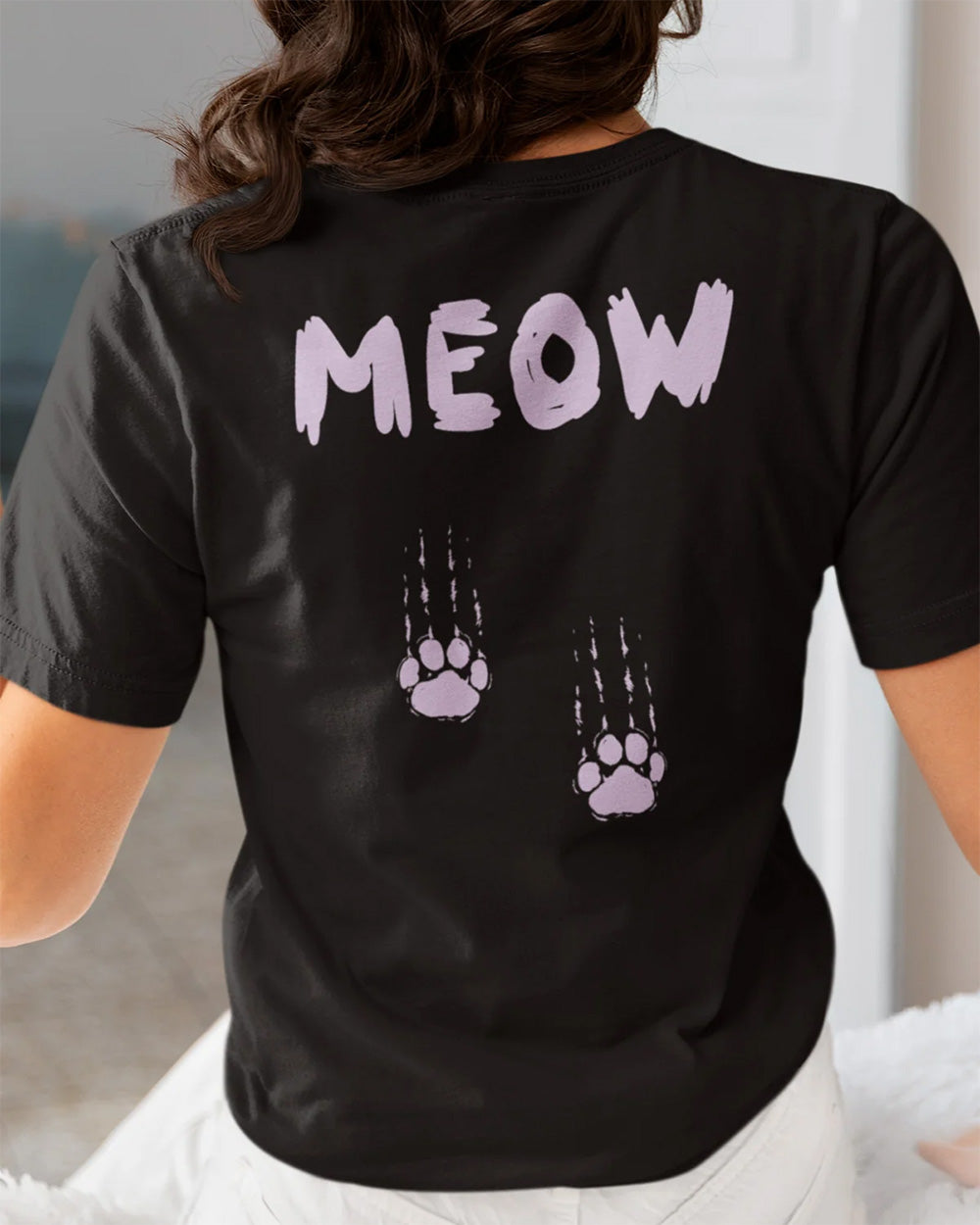 Meow t shirt best sale