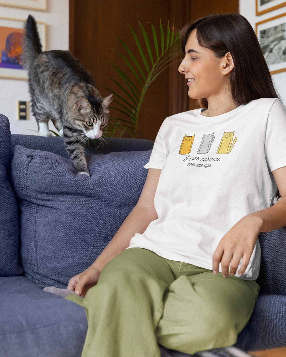 Unisex A Cat Ago Oversized T-Shirt Mekobar