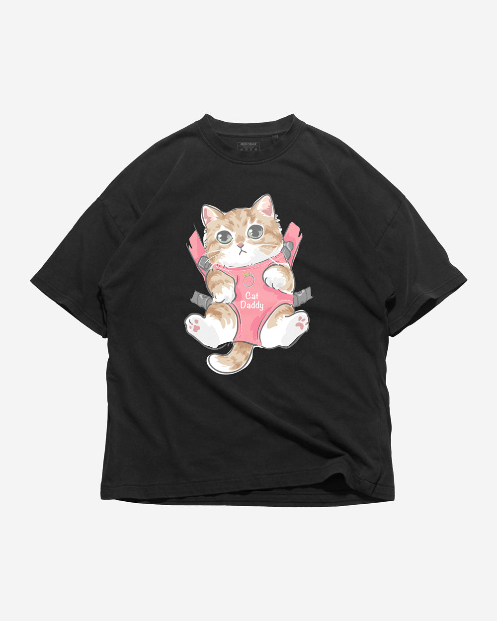 Men's Cat Daddy 2 Oversized T-Shirt Mekobar