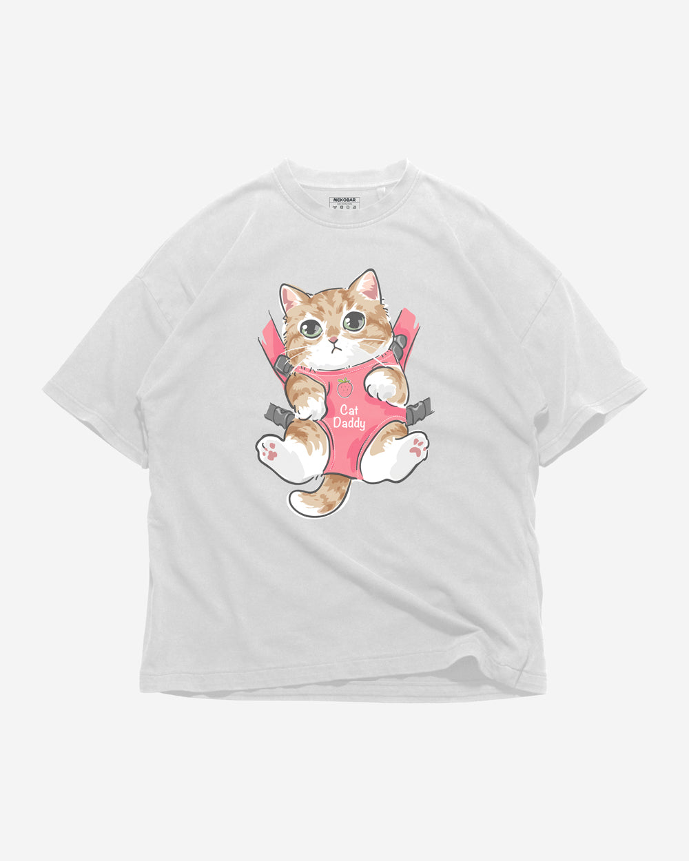 Men's Cat Daddy 2 Oversized T-Shirt Mekobar