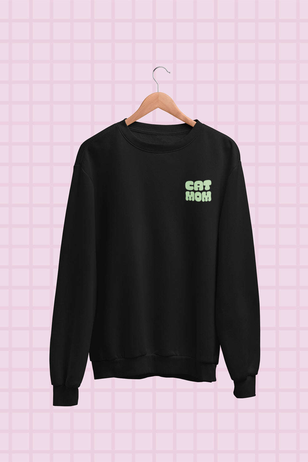 Anime Cat Mom Oversized Sweatshirt