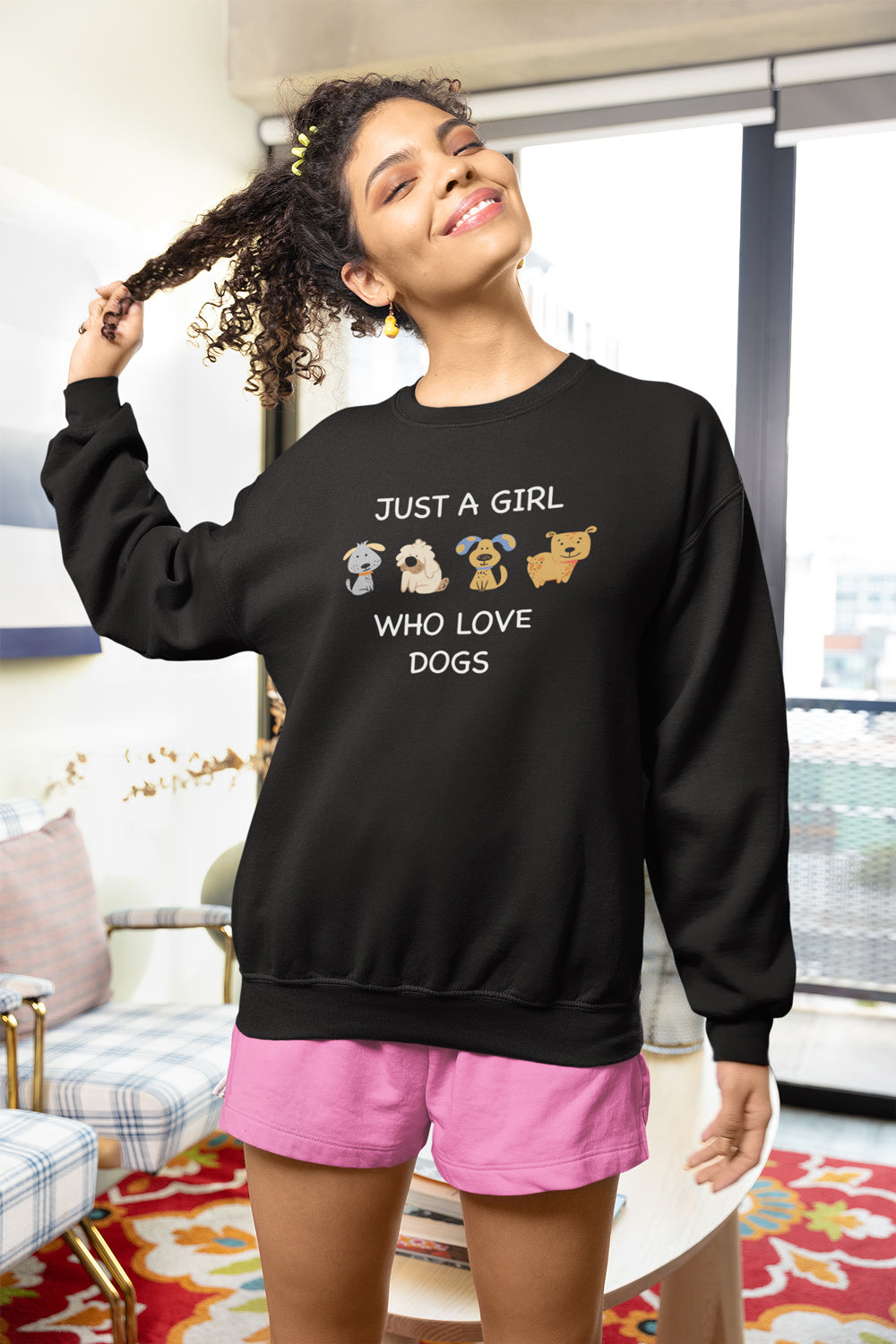 Just a Girl Who Love Dogs Mekobar 