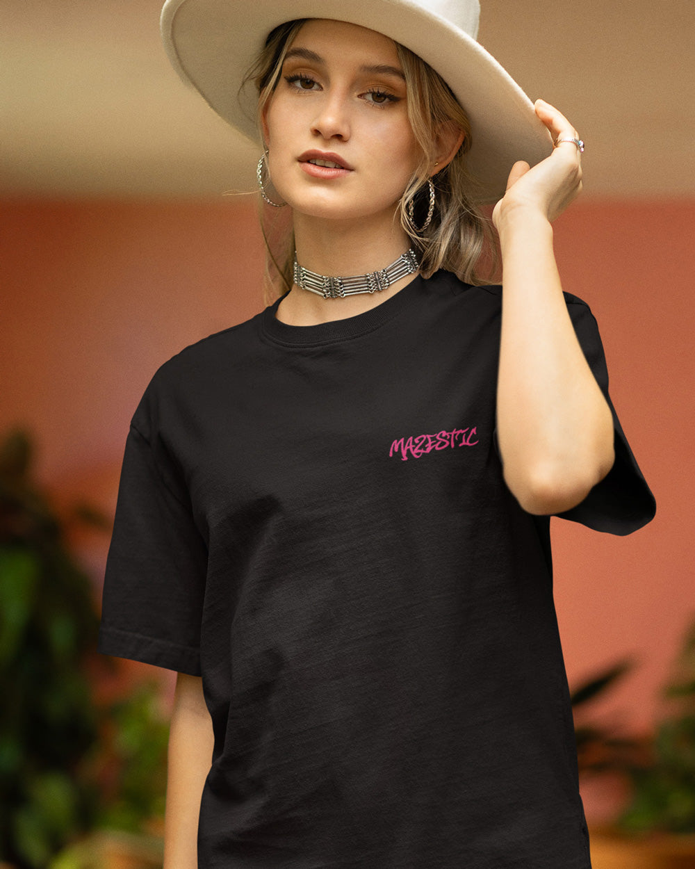 Unisex Mazestic Cat Oversized T-Shirt Mekobar