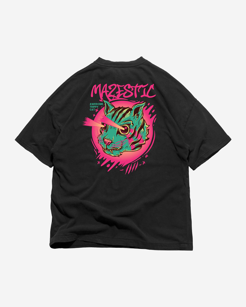 Unisex Mazestic Cat Oversized T-Shirt Mekobar