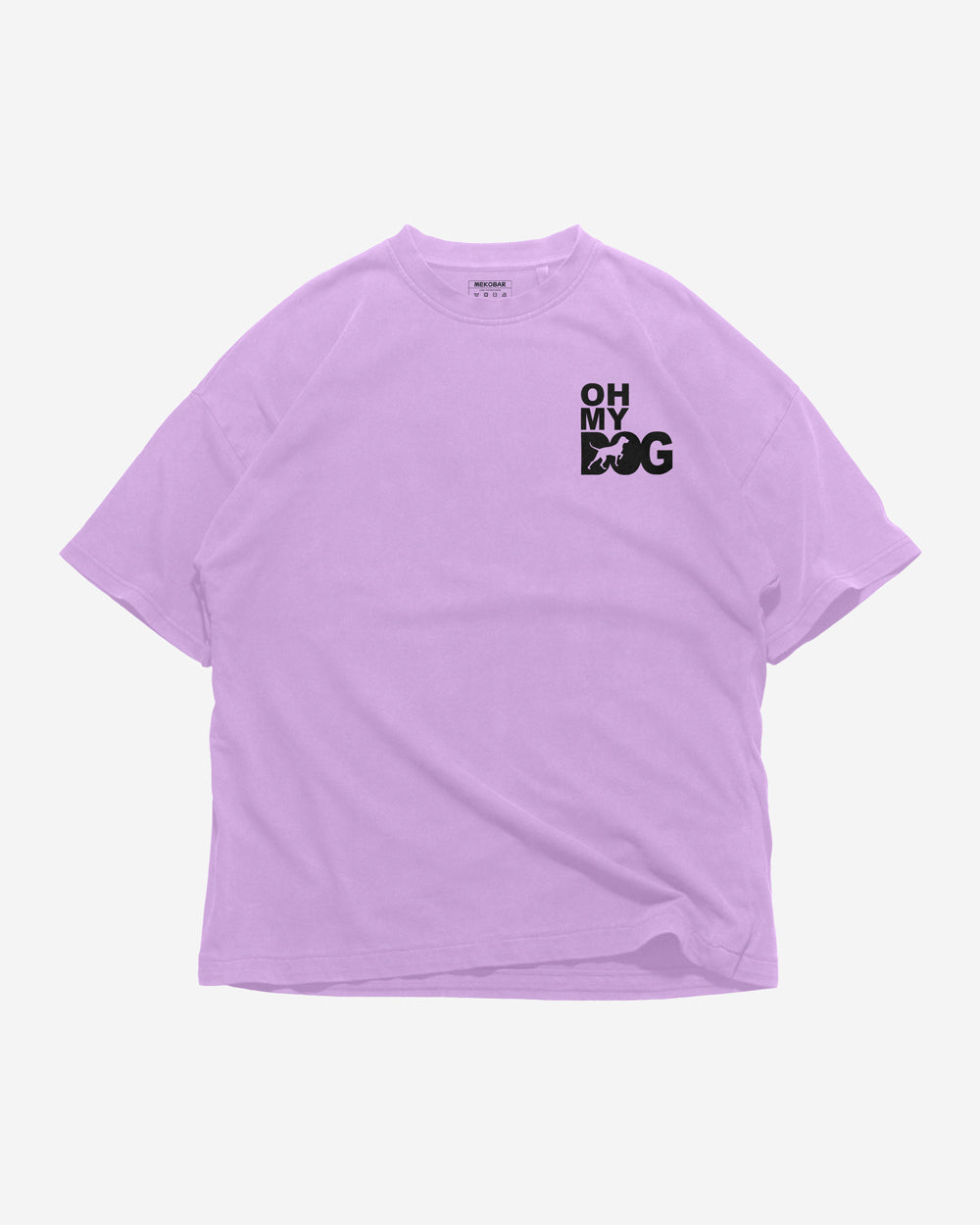 Unisex Oh My Dog Oversized T-Shirt – 100% Cotton Dog Lover Apparel