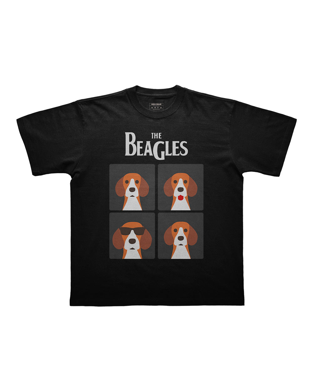 Unisex The Beagles Oversized Tee Mekobar