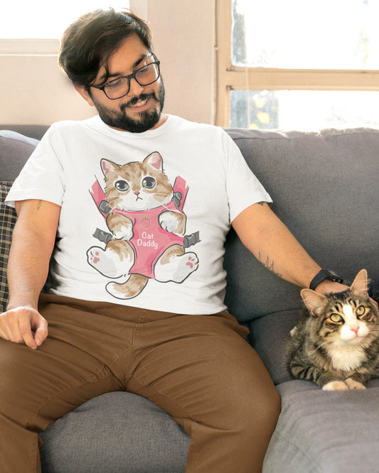 Men's Cat Daddy 2 Oversized T-Shirt Mekobar