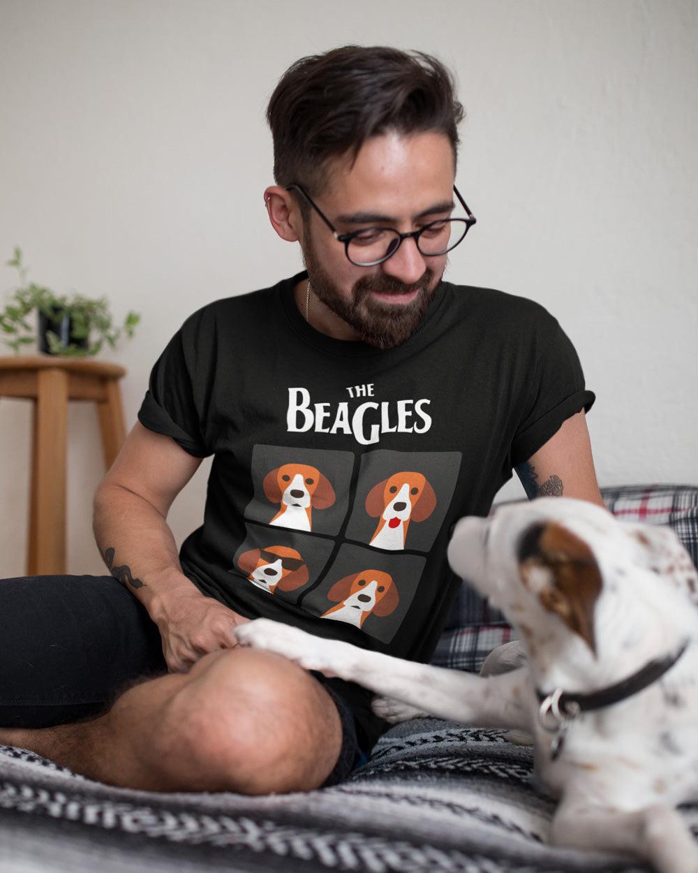 Unisex The Beagles Oversized T-Shirt